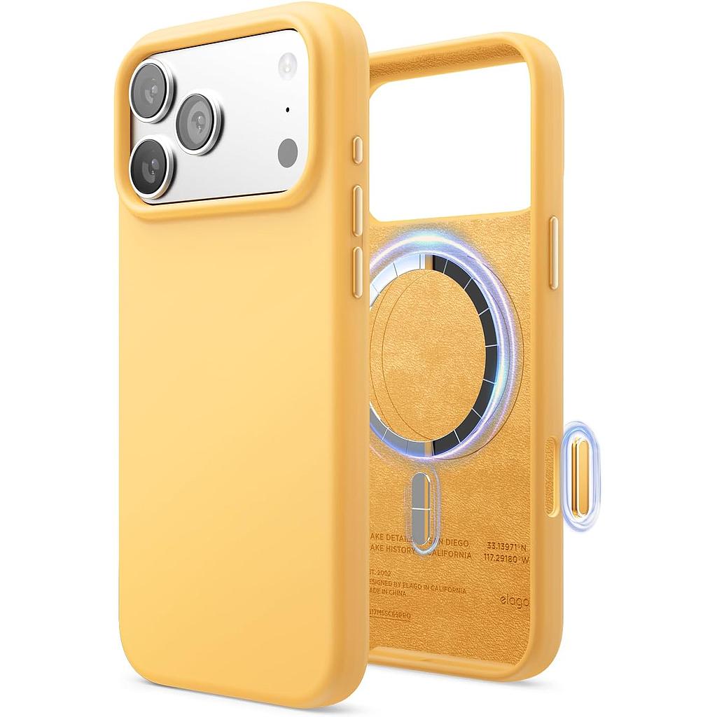Elago iPhone 18 Pro Max/17 Pro Max Magnetic Silicone Case (Camera Control Key Included)