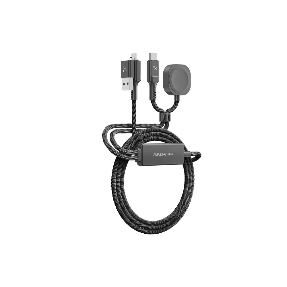 AMAZINGTHING THUNDER PRO I 7X 4IN1 USB-A + USB-C TO USB-C + WATCH CABLE 5A 100W 1.5M