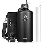 Buzio Duet Series Gallon Bottle with 2 Lids and Sleeve 3.8L