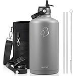 Buzio Duet Series Gallon Bottle with 2 Lids and Sleeve 3.8L
