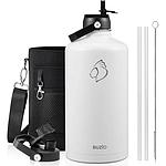 Buzio Duet Series Gallon Bottle with 2 Lids and Sleeve 3.8L