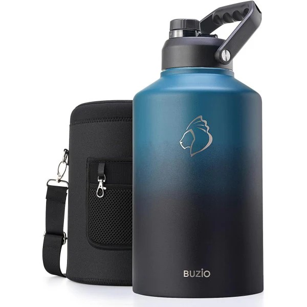 Buzio Rock Series Insulated 1.5 Gallon Jug with Spout Lid and Sleeve 5.8L
