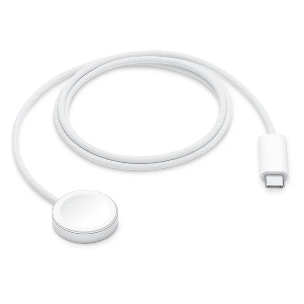 Apple Watch Magnetic Fast Charger WOVEN  to USB-C Cable 1M