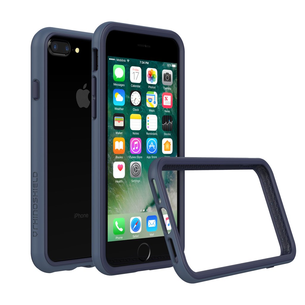 RHINOSHIELD CrashGuard iPhone 8 Plus/ 7 Plus Bumper Case