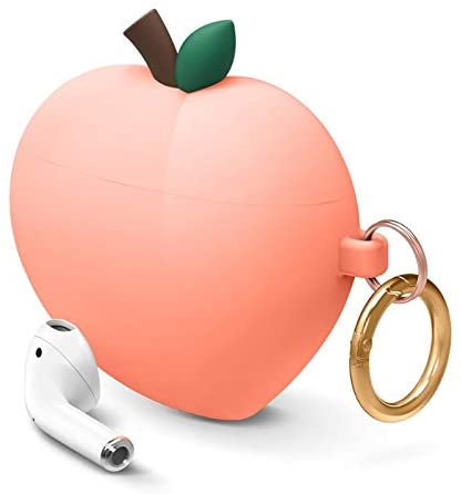 Elago AirPods 1&2 Peach Hang Case