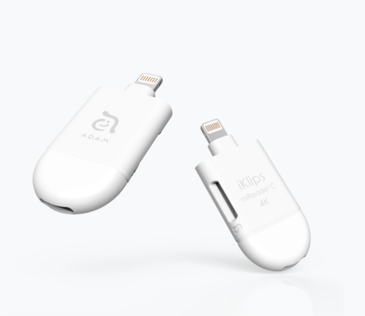 iKlips miReader C Lightning / USB-C 2 in 1 microSD Card Reader