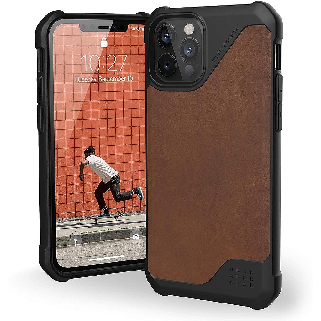 UAG iPhone 12 / iPhone 12 Pro Metropolis LT LTHR ARMR Case