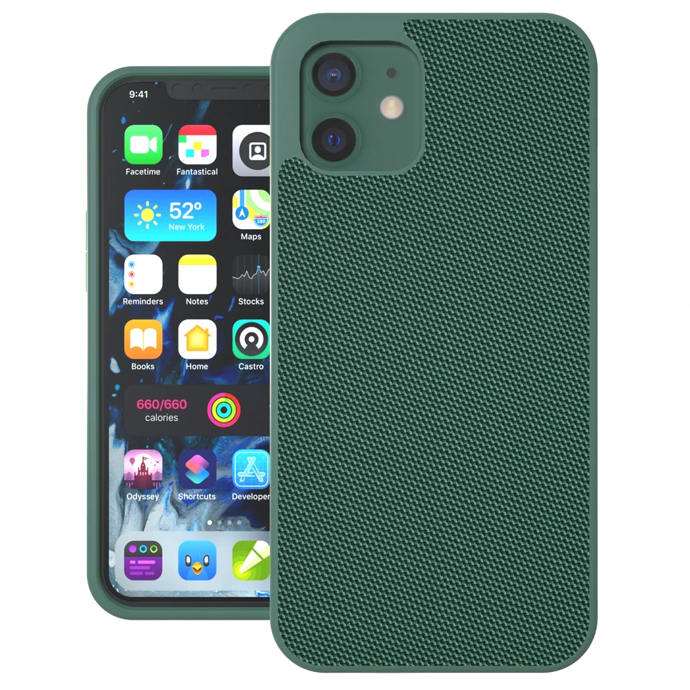 Evutec iPhone 12 / iPhone 12 Pro Ballistic Nylon Case with AFIX+ Mount