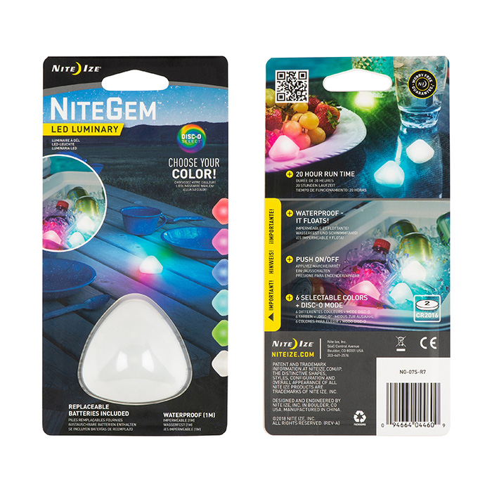 Niteize NiteGem® LED Luminary - Disc-O Select™