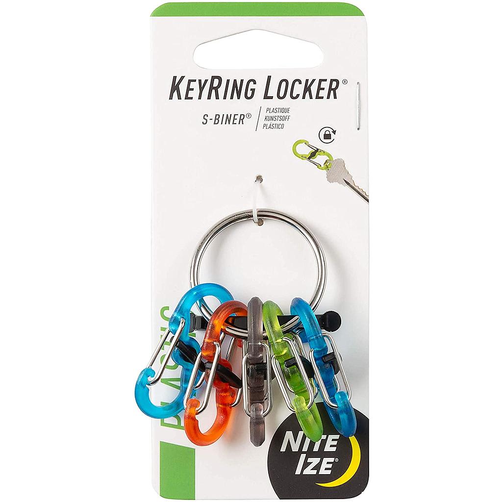 NiteIze KeyRing Locker - Stainless