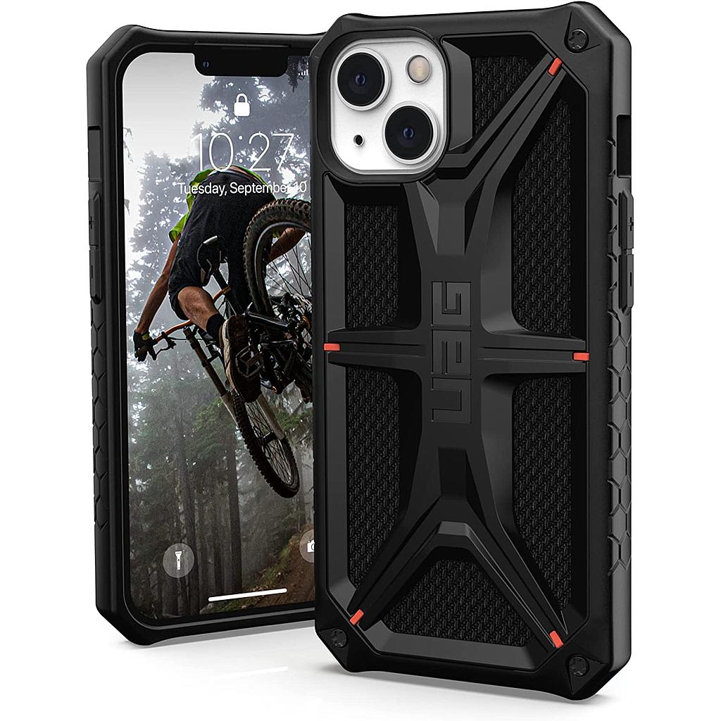 UAG iPhone 13 Monarch Case - Kevlar Black