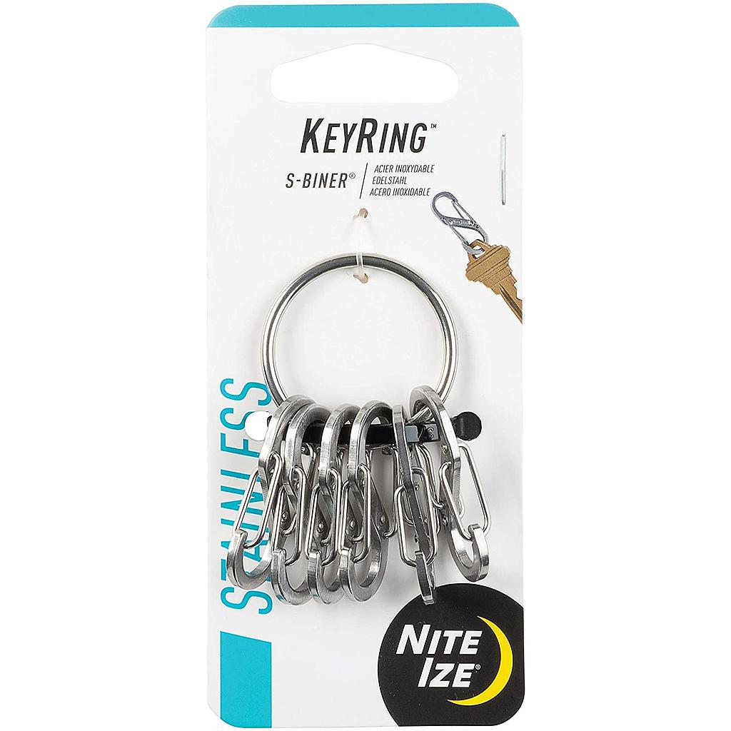 NiteIze KeyRing Steel S-Biner®