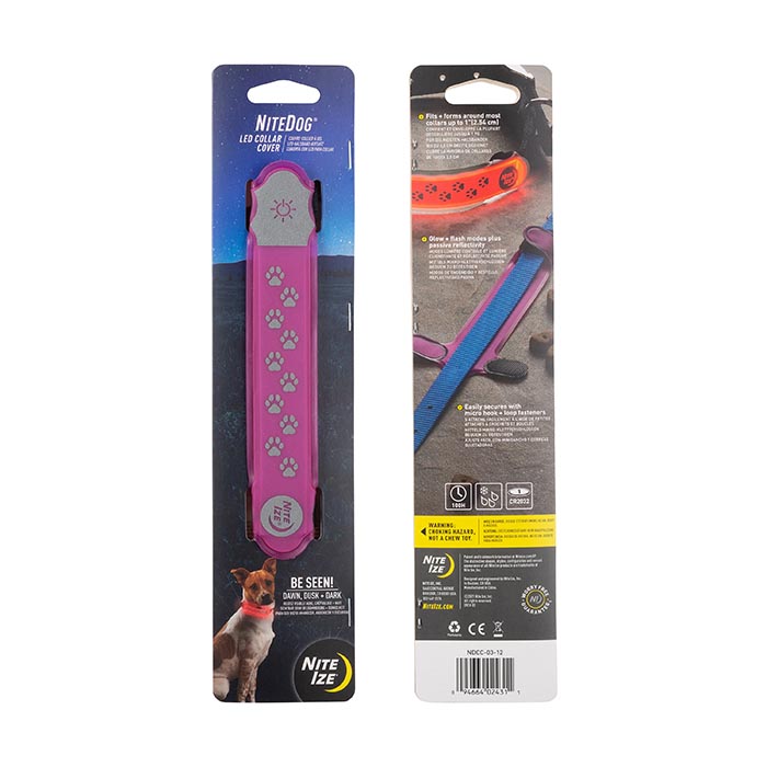 Niteize NiteDog® LED Collar Cover - Pink