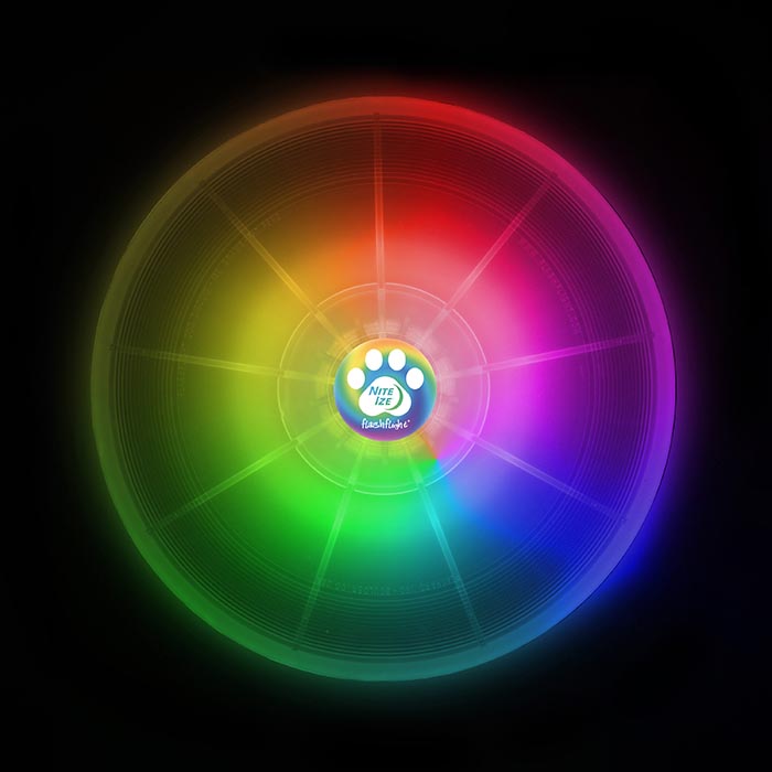 Niteize Flashflight® Dog Discuit™ LED Flying Disc - Disc-O