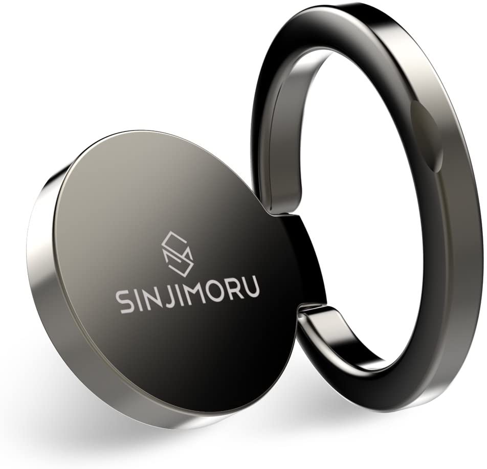 Sinjimoru Ringo Mini Phone Ring Holder & Finger Ring Stand 360 Rotation - (Online Packaging)