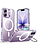 ESR iPhone 17 HaloLock Classic Hybrid Case with Stash Stand (Camera Control Button) Case