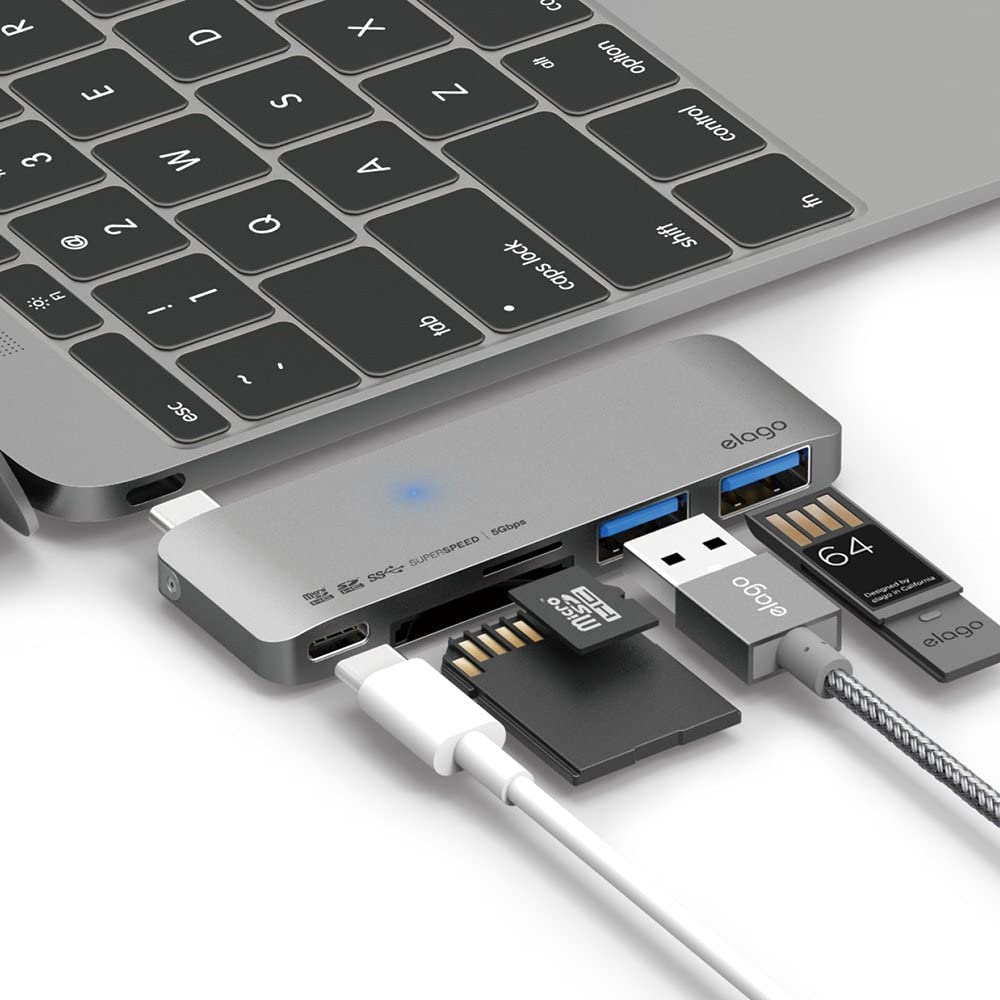 Elago Aluminum Charging Multi Hub USB-C