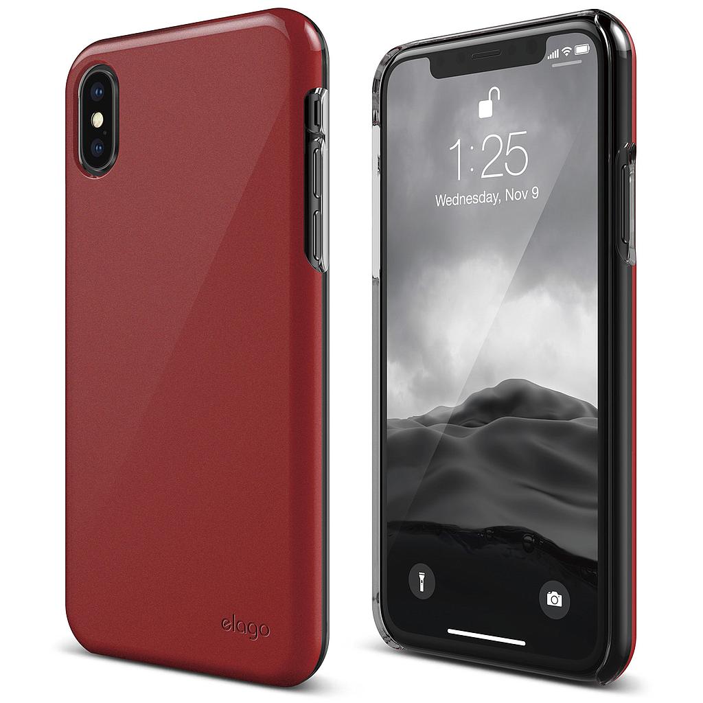 Elago Slim Fit 2 for iPhone XS / Red