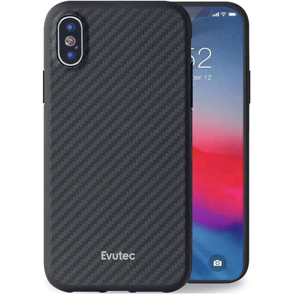 Evutec iPhone XS AER Karbon w/Mount