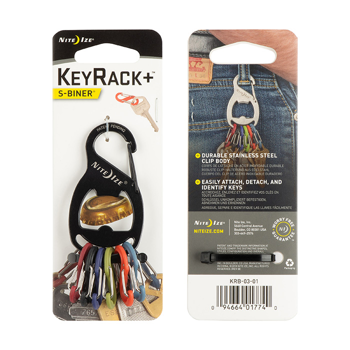 KeyRack + - S-Biner® - Black
