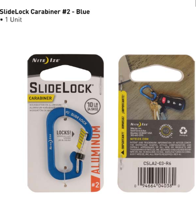 NiteIze SlideLock® Carabiner Aluminum #2