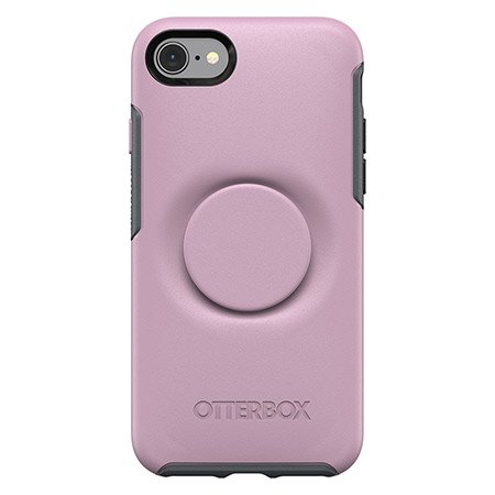 OtterBox iPhone SE/8/7 Otter + Pop Symmetry - Mauveolous - Pink