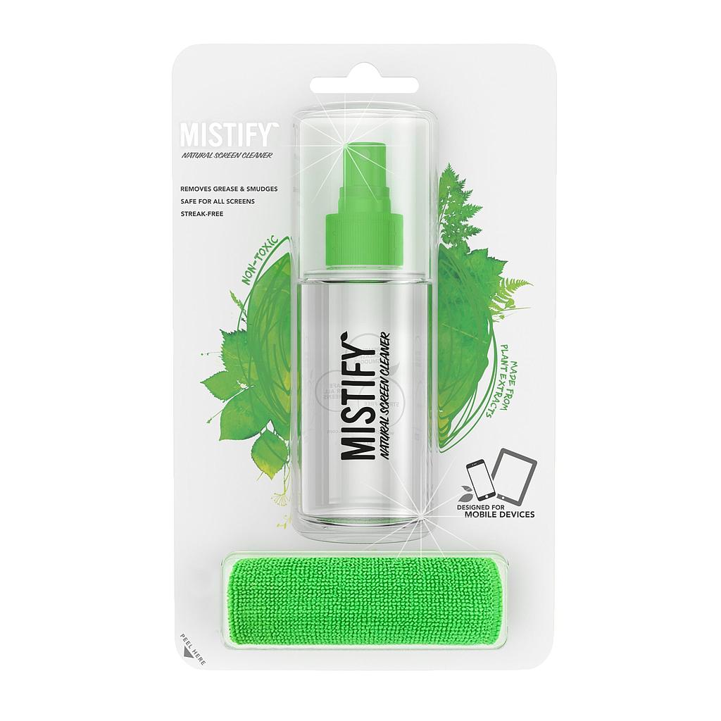 Mistify 120ml Natural Screen Cleaner And Microfiber Cloth