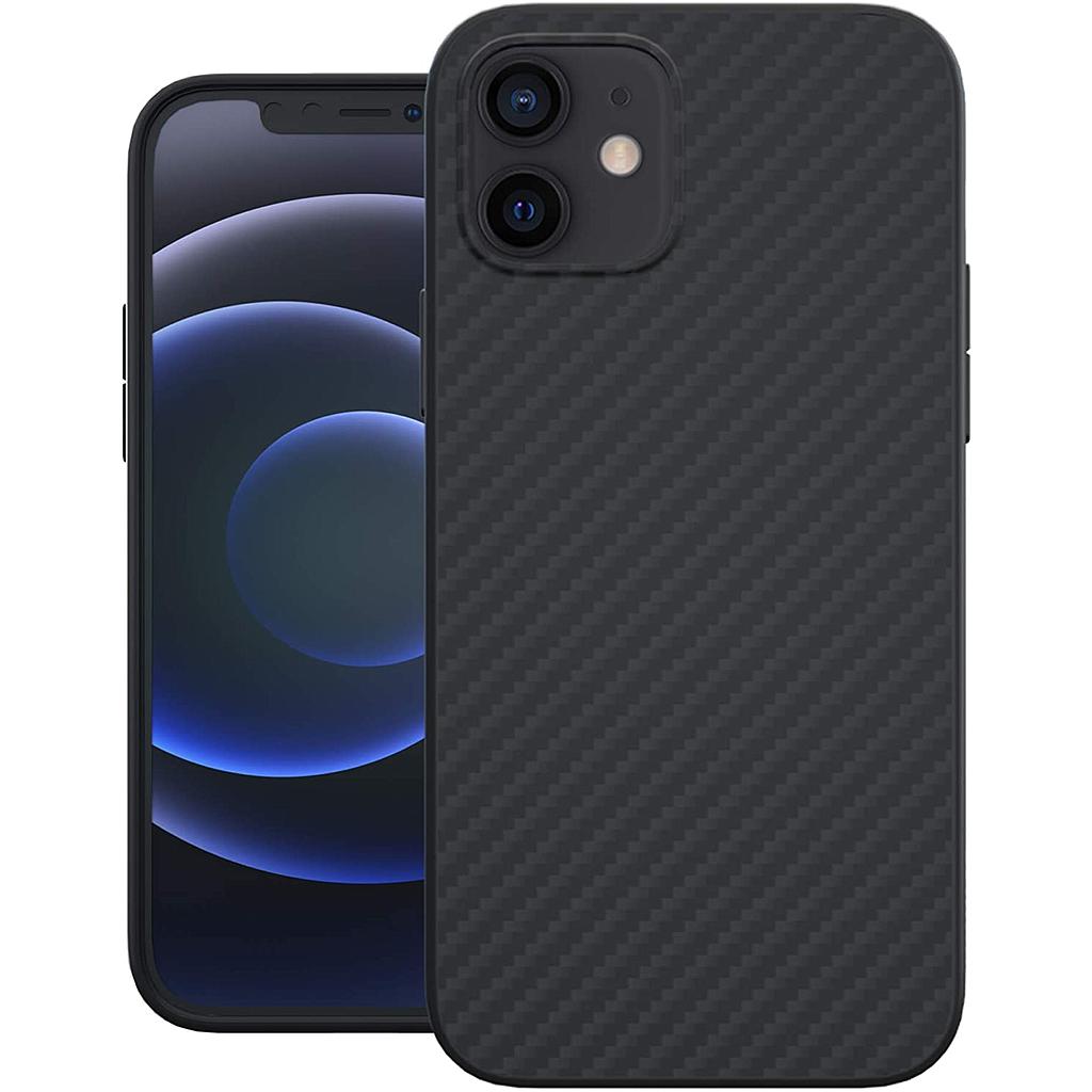 Evutec iPhone 12 mini AER Case with AFIX + Mount - Karbon