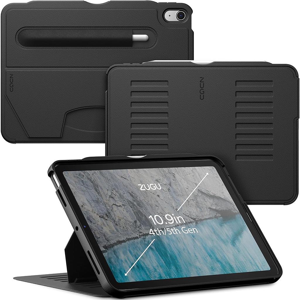 Zugu iPad Air 11"/10.9" (2020-2024) Alpha Case - Black