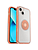 OtterBox iPhone 13 Otter+Pop Symmetry Clear Case - Clear / Coral