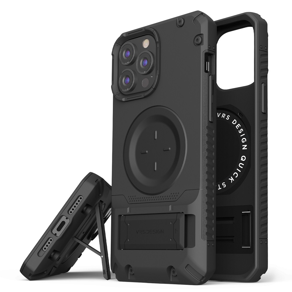 VRS Design iPhone 13 Pro Max / 12 Pro Max MagSafe QuickStand Pro Case